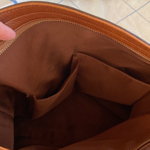 Fossil Brown Leather Shoulder Bag - Picture 8 of 12